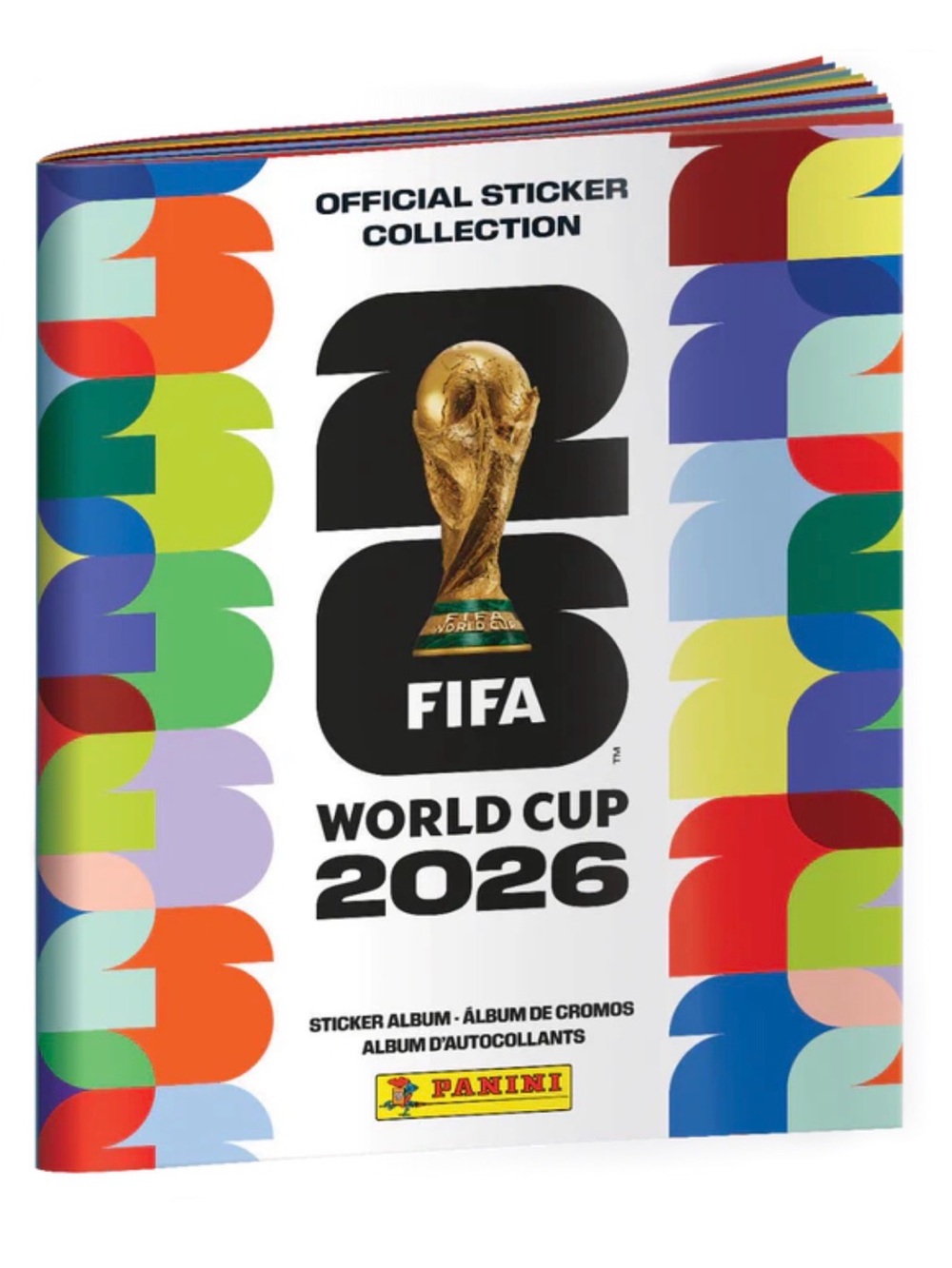 FIFA World Cup 2026 Official Sticker Collection Album softcover New soccer
